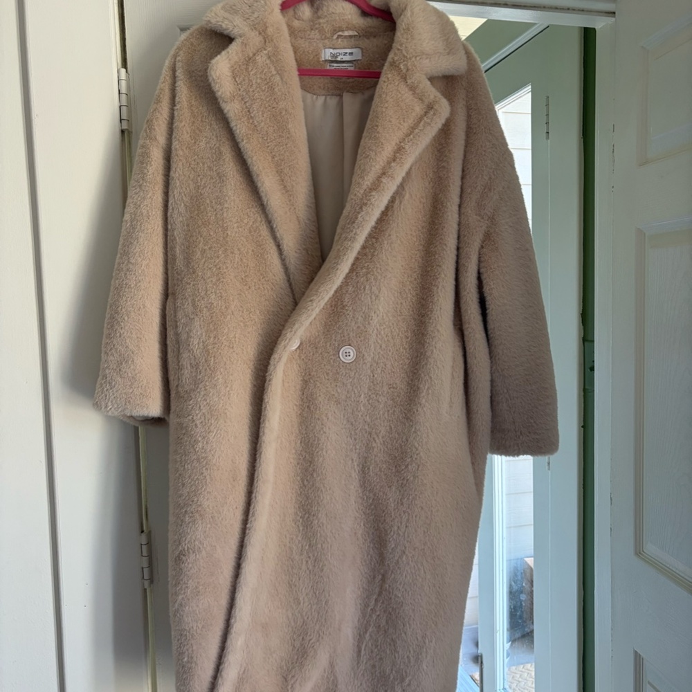 Noize Jacket Faux Fur Size Small - Picture 6 of 7